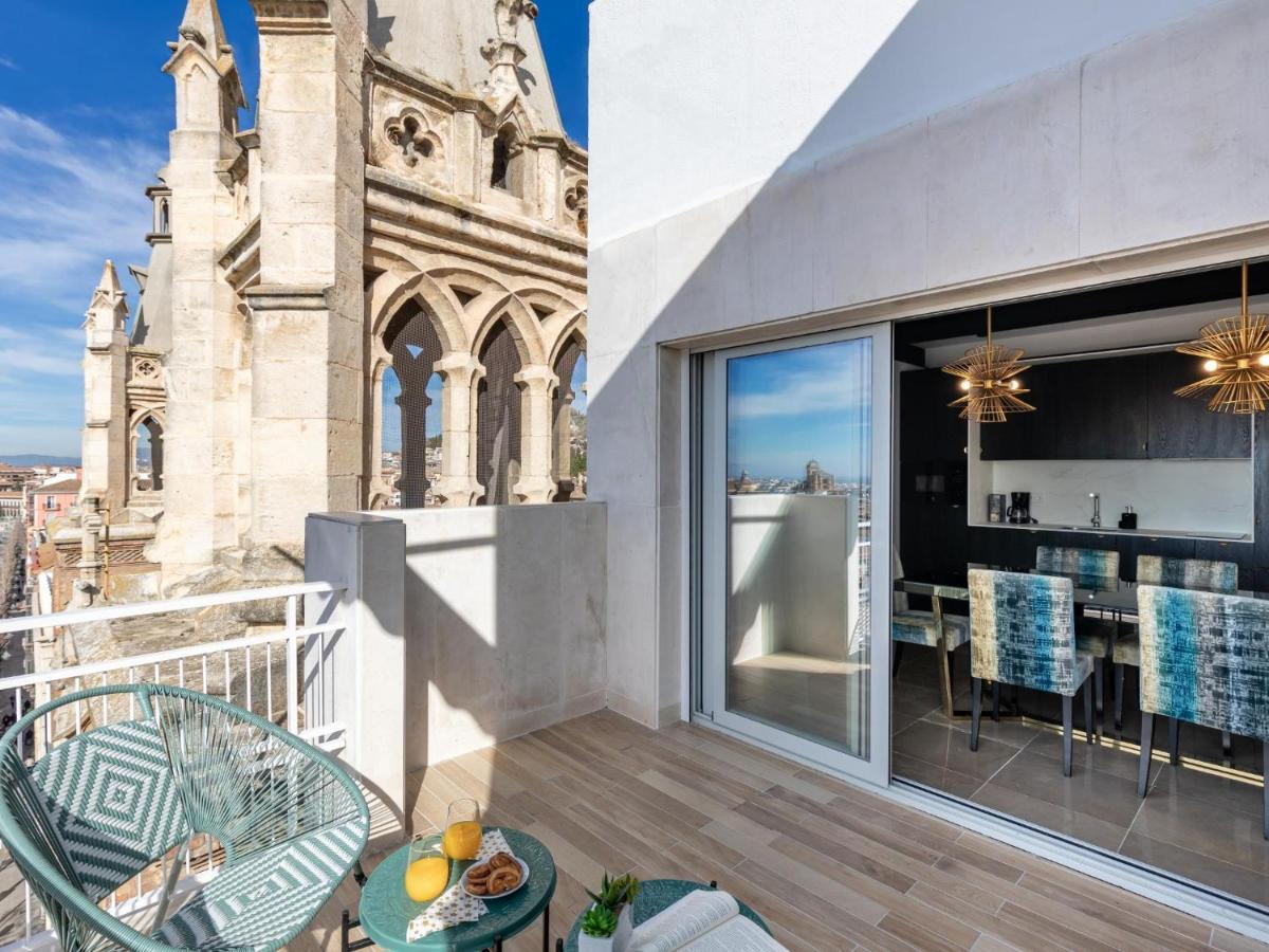 Apartamento Luxury Alhambra Penthouse Collection Gran Via Granada Exterior foto