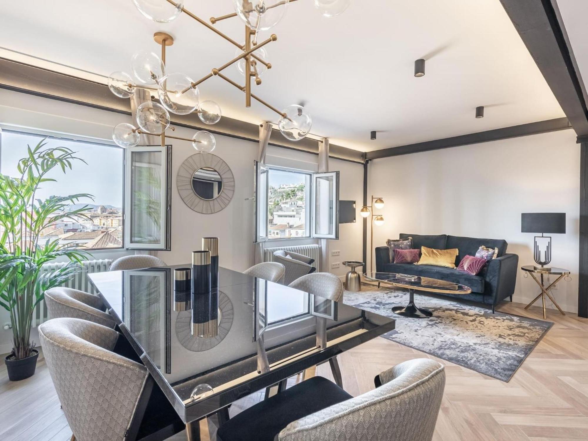 Apartamento Luxury Alhambra Penthouse Collection Gran Via Granada Exterior foto