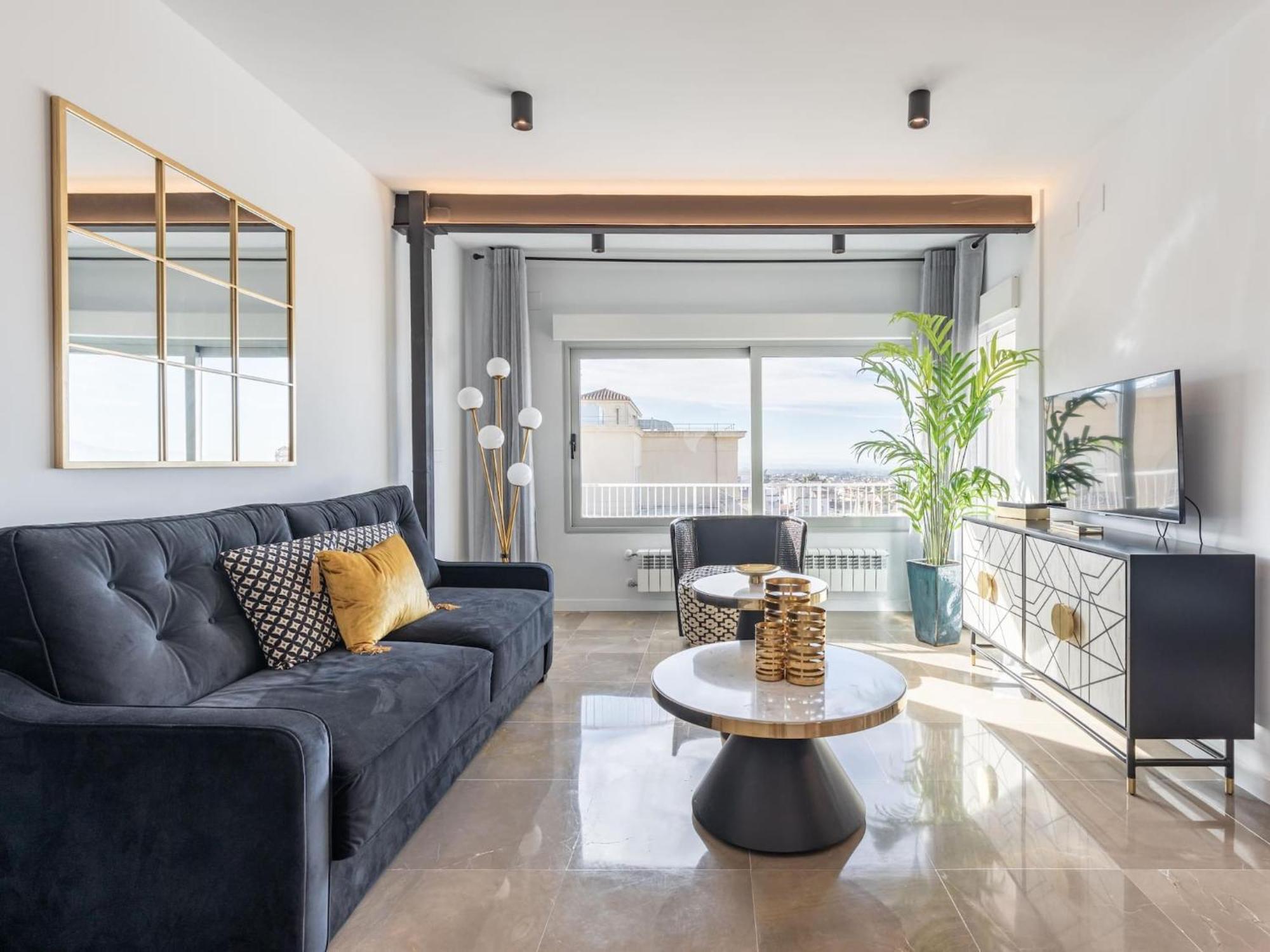Apartamento Luxury Alhambra Penthouse Collection Gran Via Granada Exterior foto